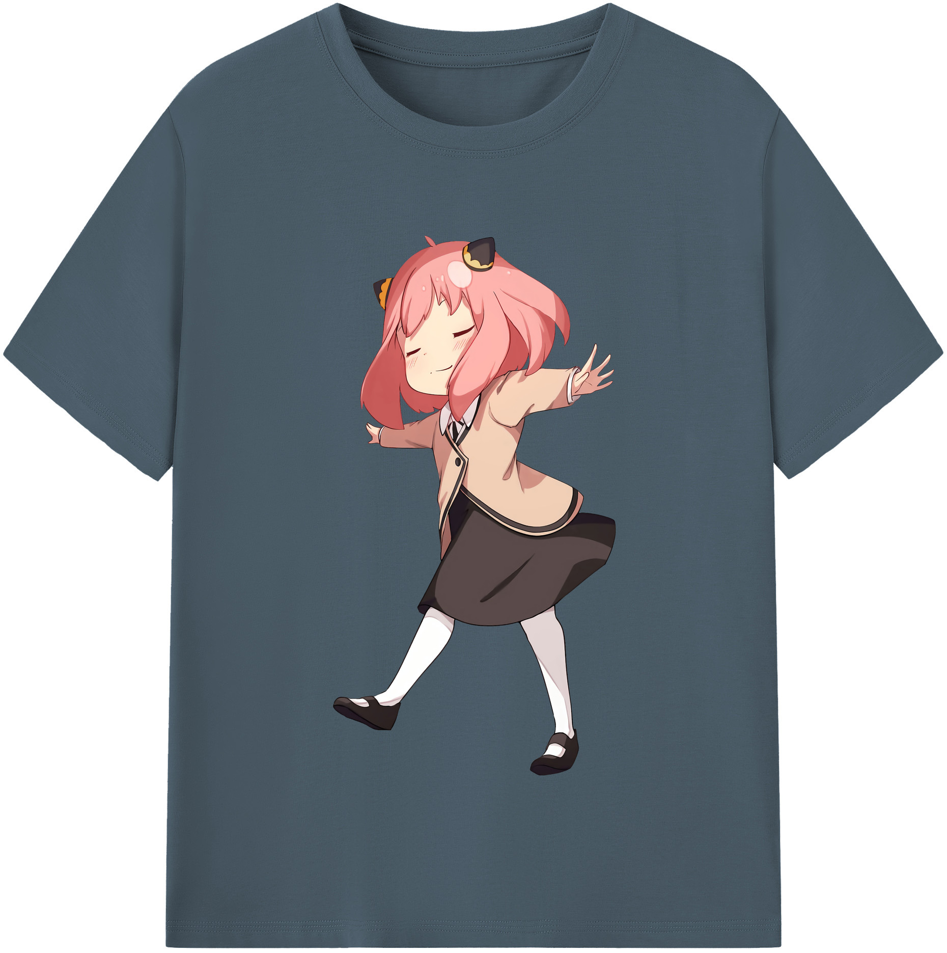 （画像用） SPY×FAMILY间谍家家酒 綿100％半袖Tシャツ（フロントプリント）